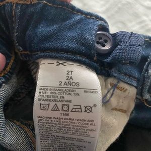 Toddlers jeans 2T old navy